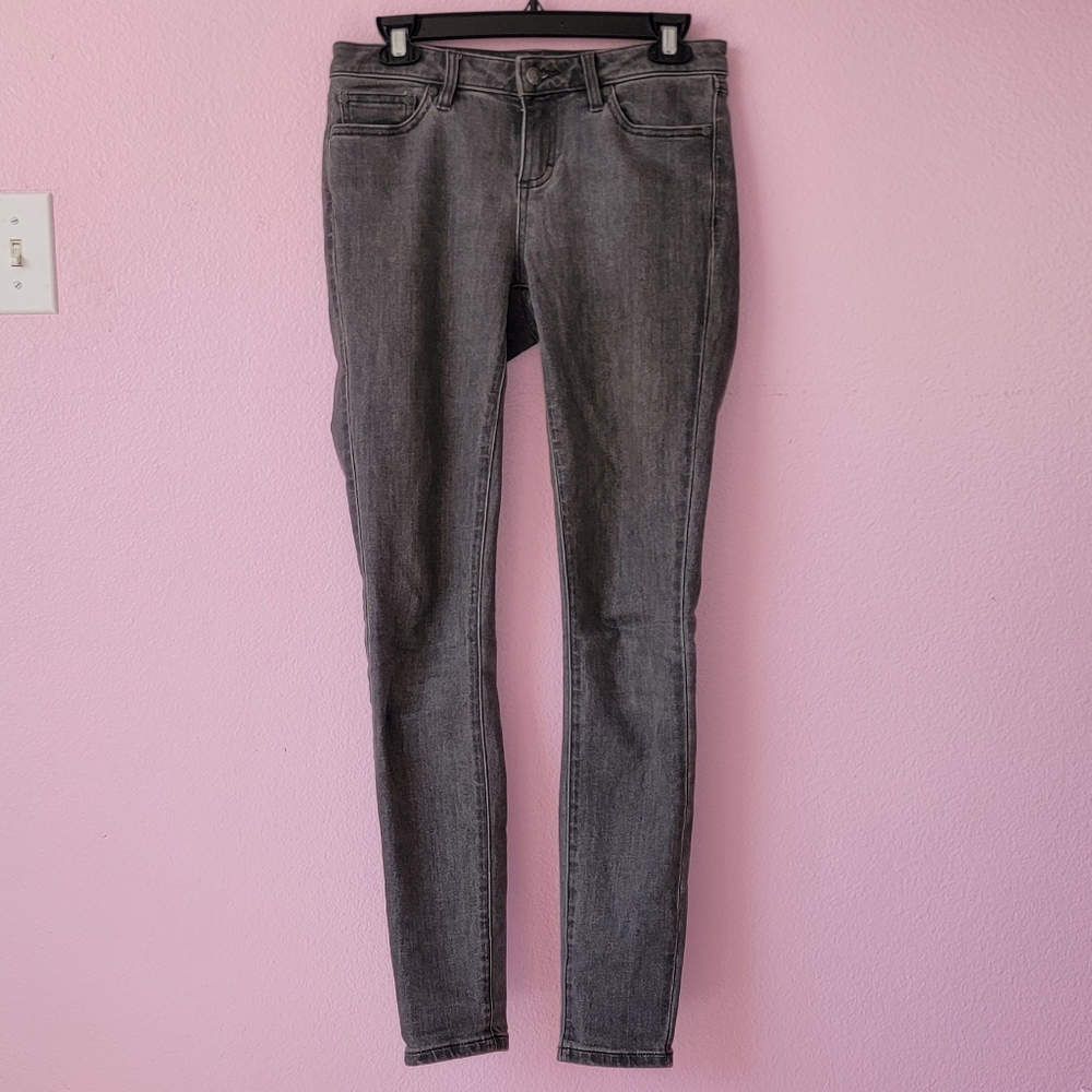 PRANA BLACK SKINNY JEANS/ 4/27.